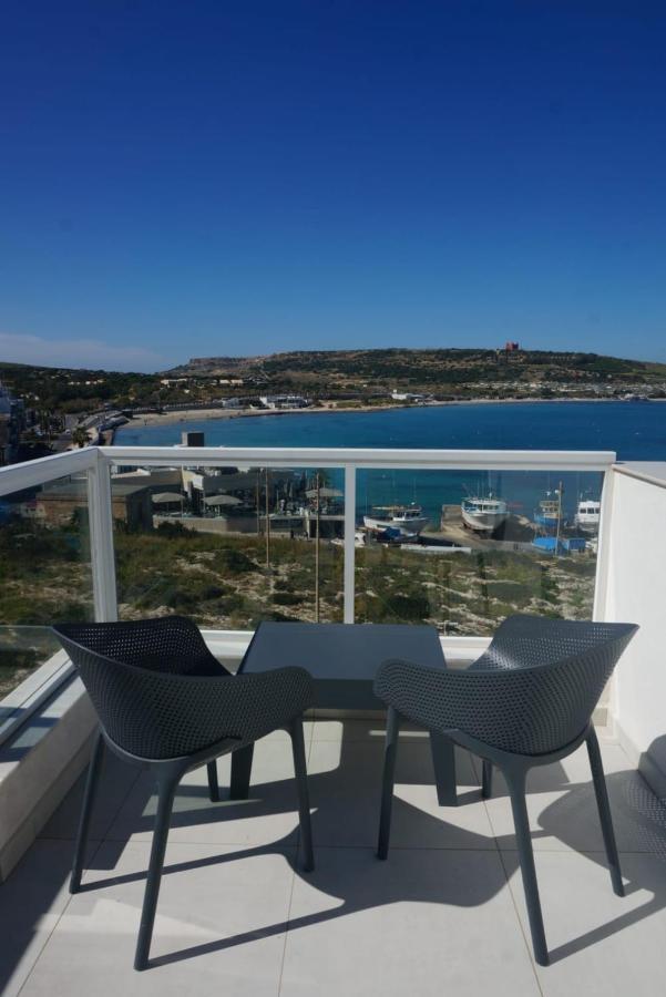Apartament Sea View Penthouse Mellieha Bay Zewnętrze zdjęcie