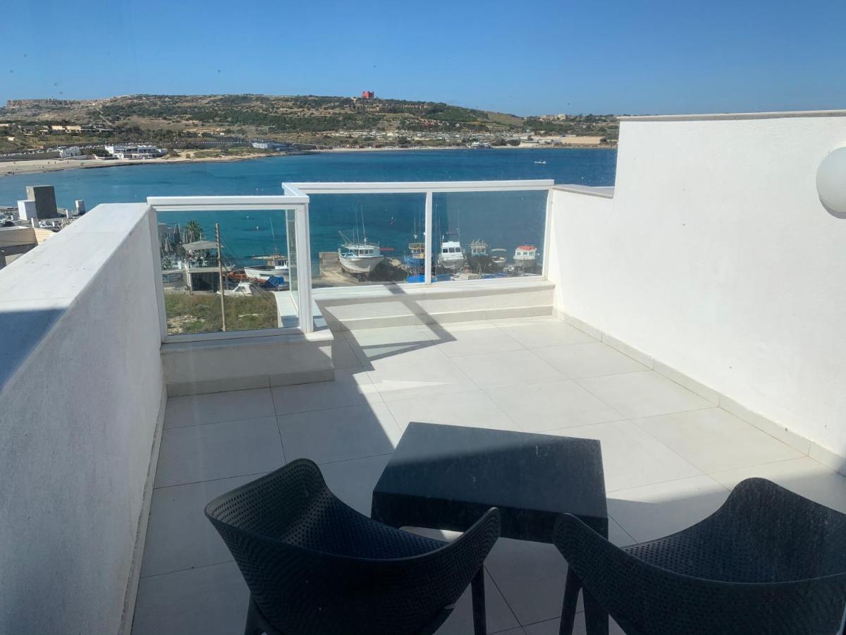 Apartament Sea View Penthouse Mellieha Bay Zewnętrze zdjęcie